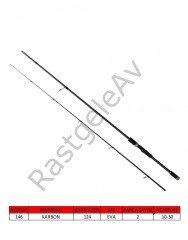 Captain 1444 Dynamic Spin 240cm 2 Parça Spin Kamış 10-30gr Atar
