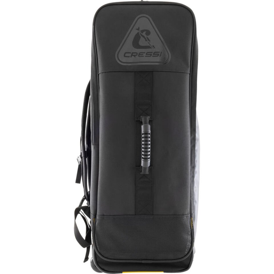 Cressi Moby 2 Tekerlekli Dalış Çantası BLACK/YELLOW - 110 L