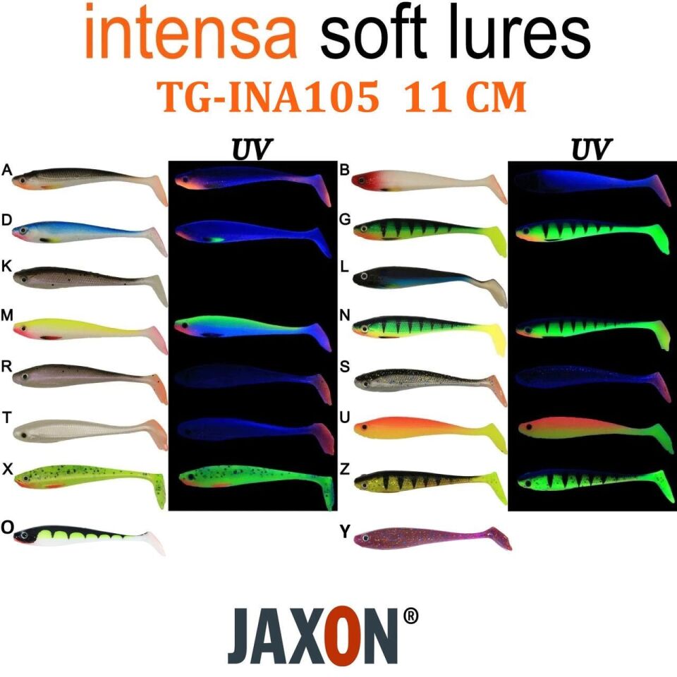 Jaxon Gummy İntensa Silikon 11 cm INA105 Y