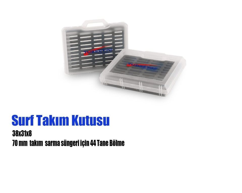 Tubertini Valigetta Surf Plastik Kutu 44 LÜ