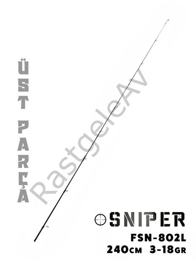 Fujin Sniper 240cm 3-18gr Üst Parça