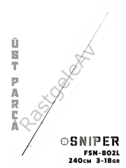 Fujin Sniper 240cm 3-18gr Üst Parça
