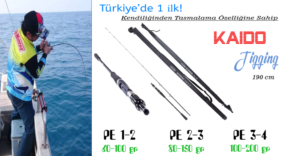 Kaido Slow Jig Kamışı 190 cm