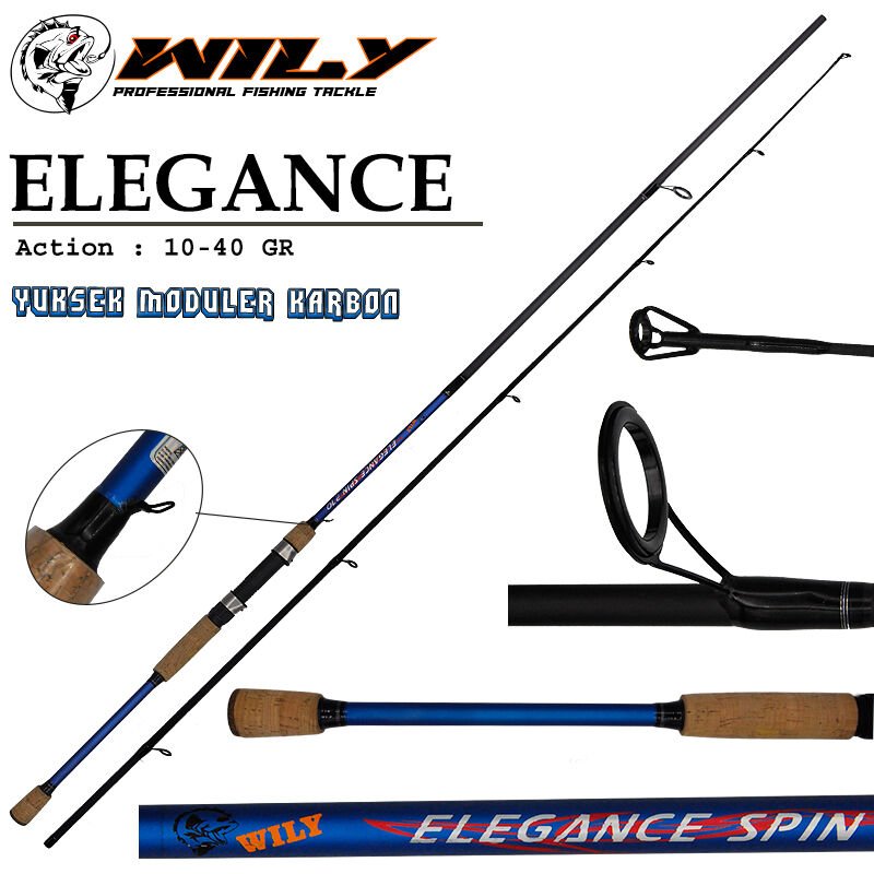 Wily Elegance 270 cm  Spin Kamış 10 - 40 gr