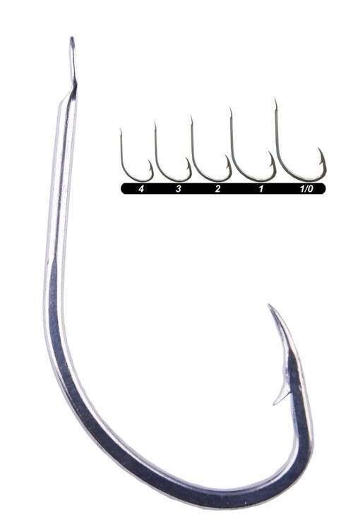 Youvella 1407 Kısa Pala Dövme Papağan Olta İğnesi 100lü Kutu Galvaniz