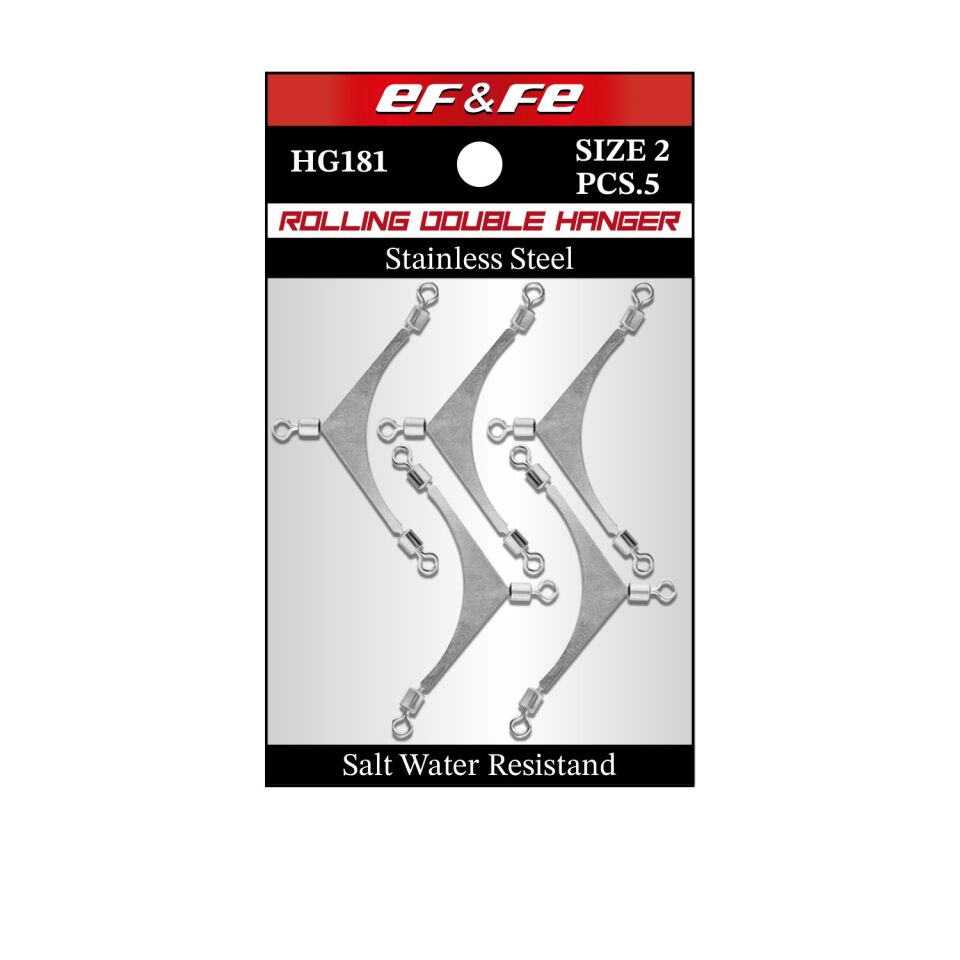 Effe Fırdöndü Rolling Double Hanger