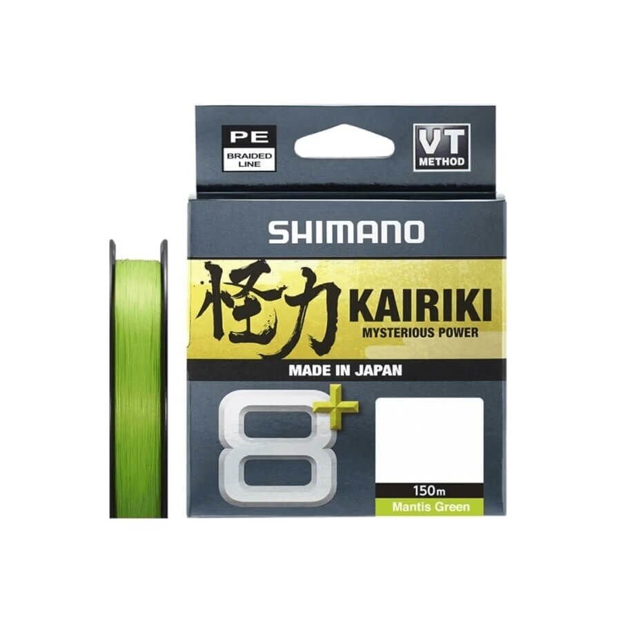 Shimano Kairiki 8+ 150m 0.10mm 6.5kg M.Green İp misina