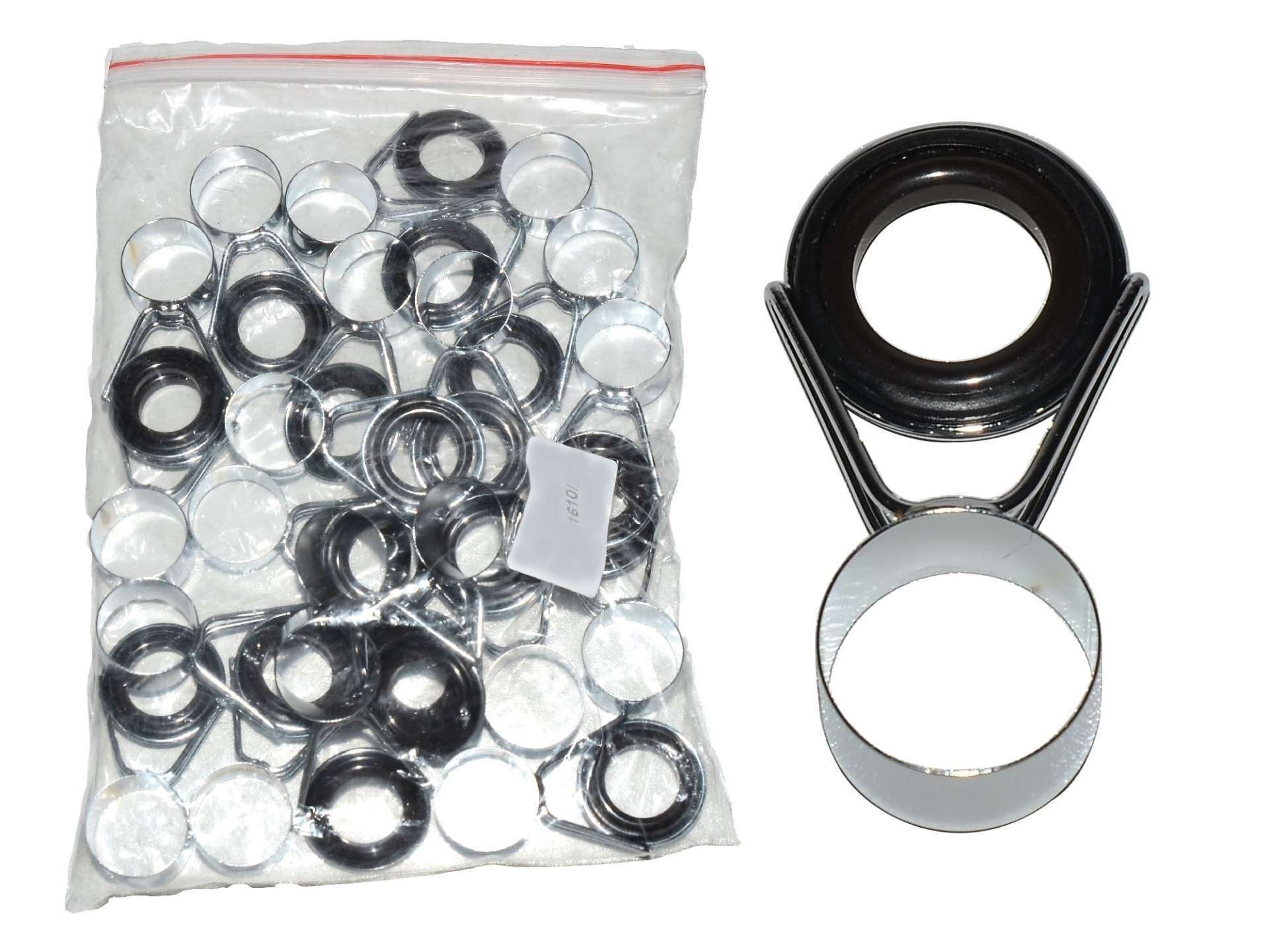 Captain Kamış Yedek Porselen Halka 20li Paket Nikel Renk