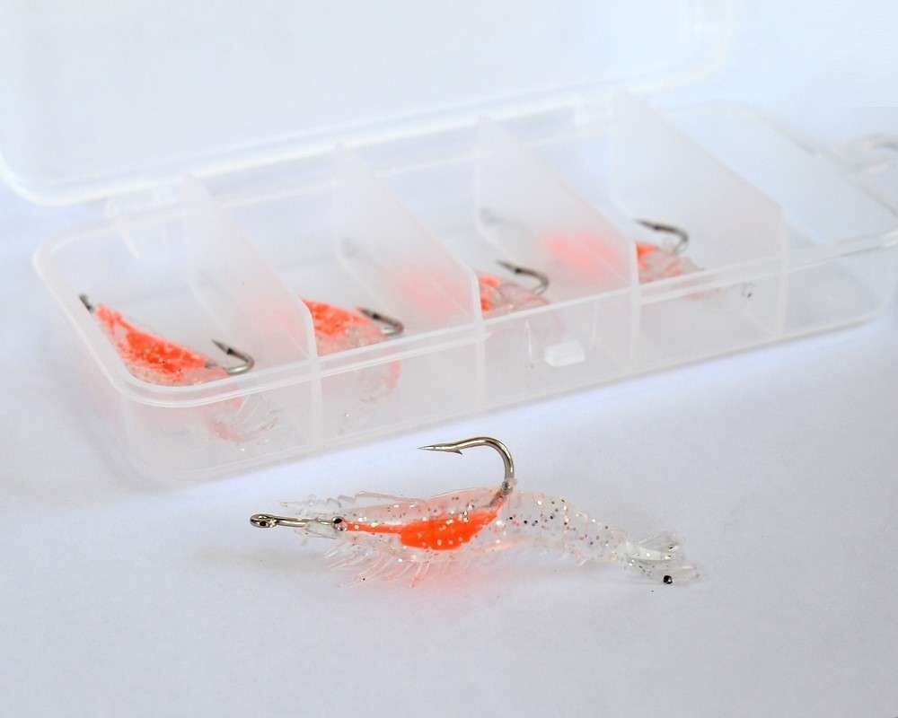 Captain 3062 Silikon Karides 55cm Suni Yem 5li Kutu