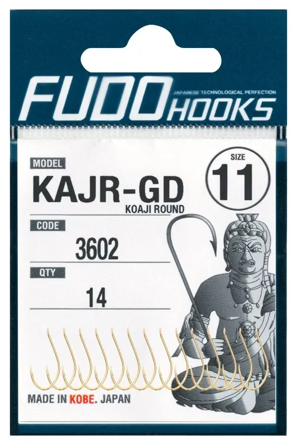 Fudo 3601 Koaji Round Black Nikel İğne