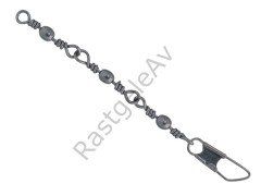 Balzer 14203 3 Zincir Klipsli Mini Fırdöndü 5'li Paket