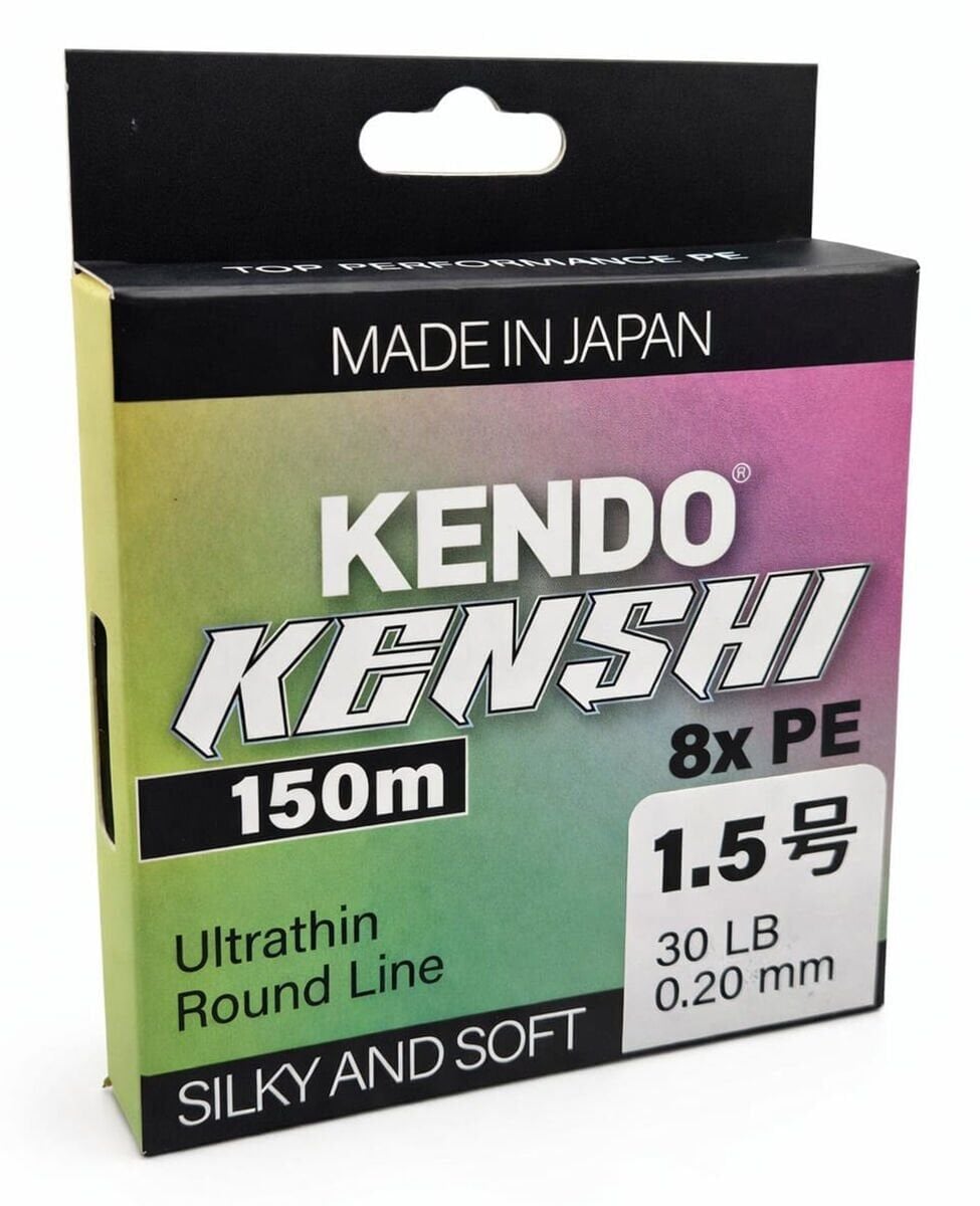 Kendo Kenshi Japanese Braid Low Pitch 8X Multicolor 150M Örgü İp 0,12mm