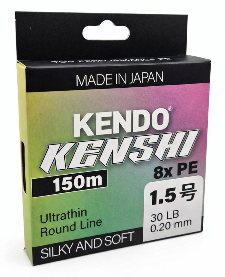 Kendo Kenshi Japanese Braid Low Pitch 8X Multicolor 150M Örgü İp 0,12mm
