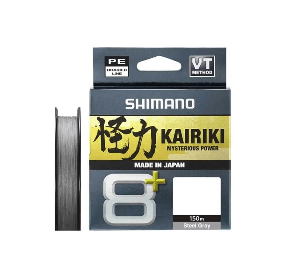 Shimano Kairiki + 8x 150 Mt Grey İp Misina 0.16 mm