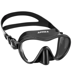 Apnea Royal Siyah Slikon Maske