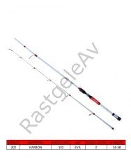 Captain 1460 Tetra Spin 270cm 2 Parça Spin Kamış 14-38gr Atar