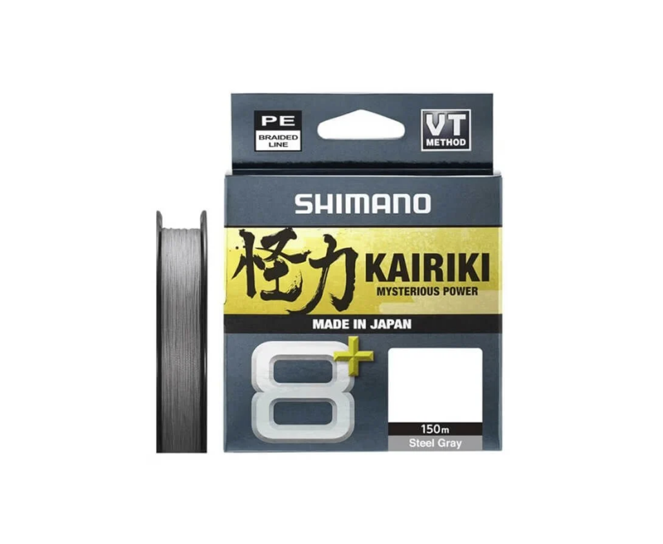 Shimano Kairiki + 8x 150 Mt Grey İp Misina 0.28 mm