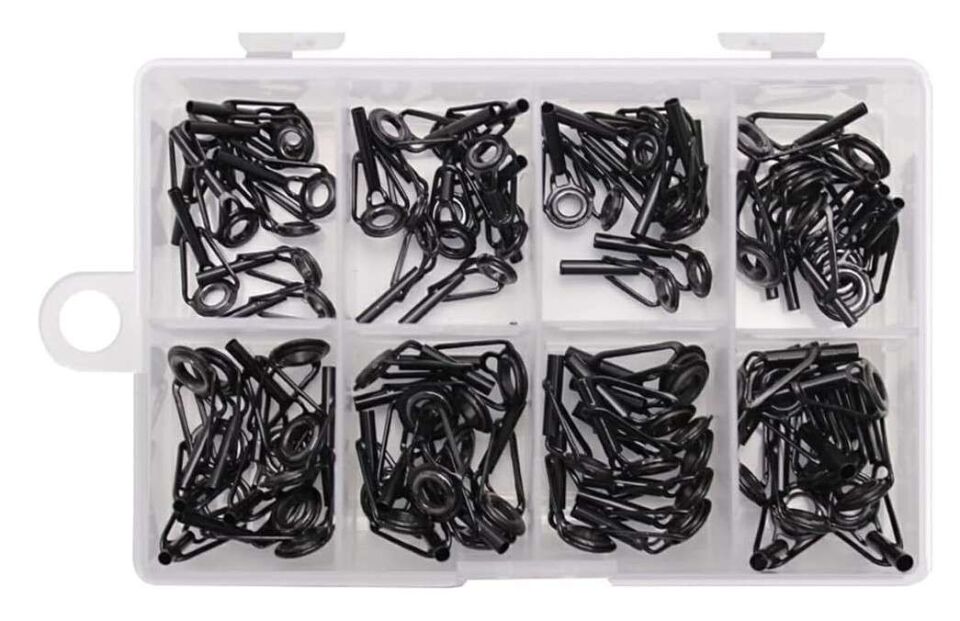 Captain Kamış Porselen Uç Seti 80li Kutu Black-Nikel 18-20-22-24-26mm