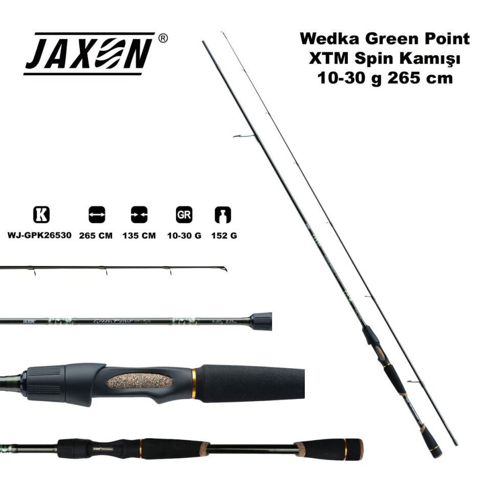Wedka Green Point XTM Spin Kamışı 10-30 g 265 cm