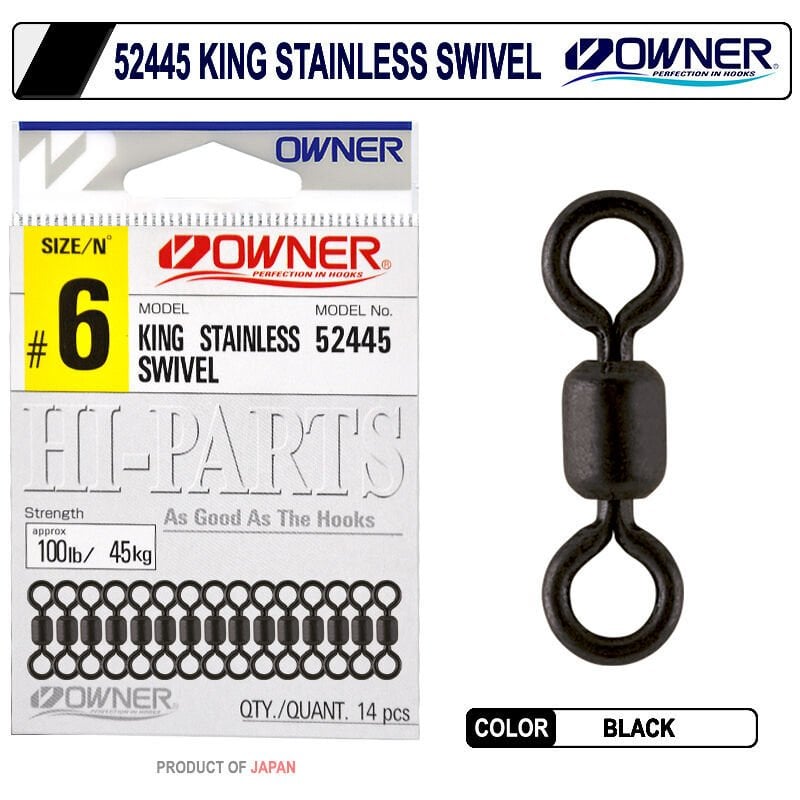 Owner 52445 King Stainless Swivel