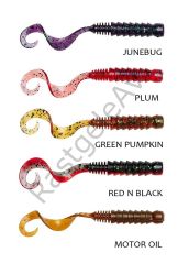 Savage Gear Pro Grub 5 cm 0.8 gr 8 Adet Red n Black