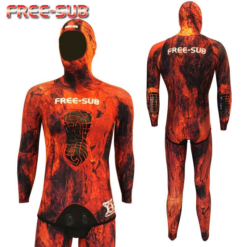 Free-Sub Olimpos 1.5mm Red Yamamoto 39 Avcı Serbest Dalış Elbisesi