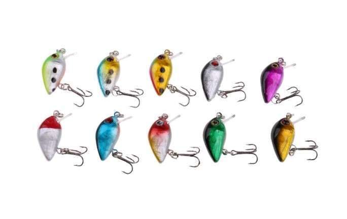 Captain 3397 Lure SET 5cm Floating 10lu Maket Balık Seti