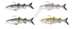 Savage gear 3D TPE Mullet 130 Wake 29 gr SS Suni Yem Lemon Back