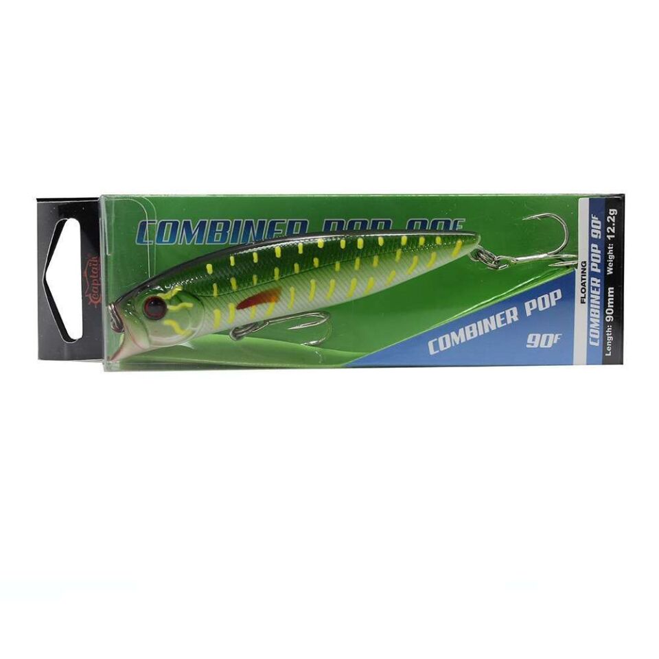 Captain 3430 Combiner Pop 90 mm Floating 122 gr Rolling Wobbling Maket Balık