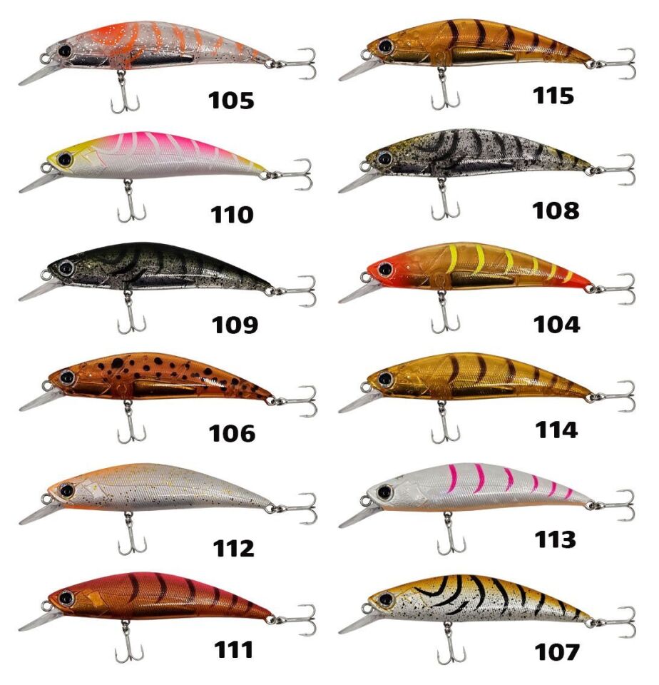 Kendo Shrimp Minnow 70S 9.7gr Sahte Balık 108