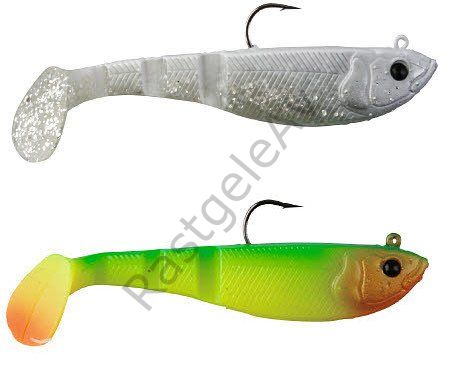 Savage gear Soft 4Play Shad 7.2 cm 8 gr 3 Adet Suni Yem Pearl Silver