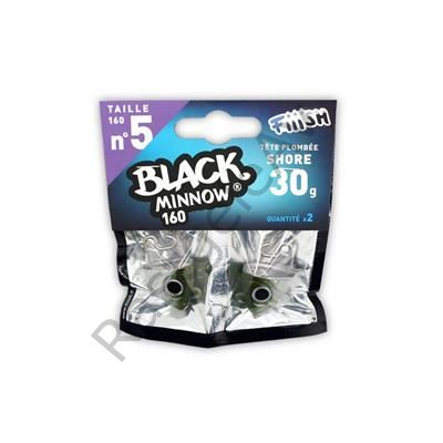 Fiiish BM160/5 BM019 Shore 30gr Kaki Jig Head