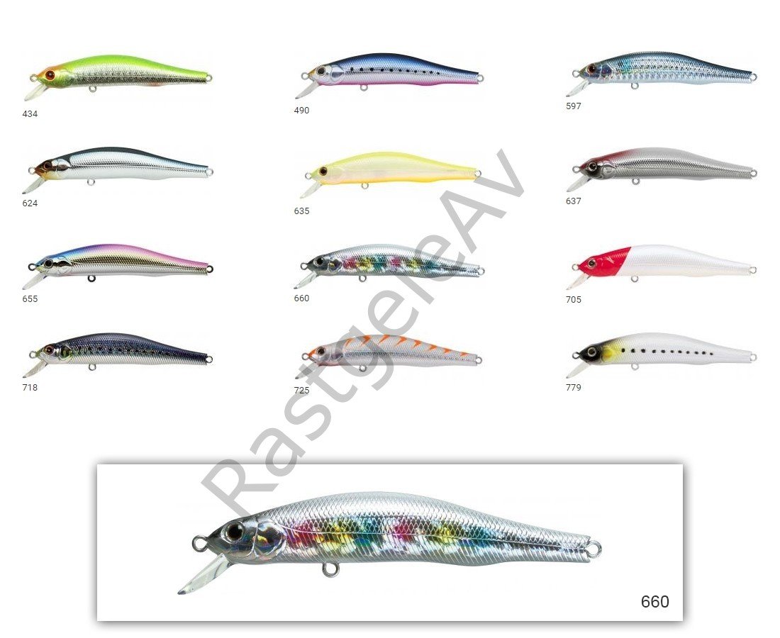 Zipbaits Minnow 90S-SR Rolling Wobbling 11gr Maket Balık