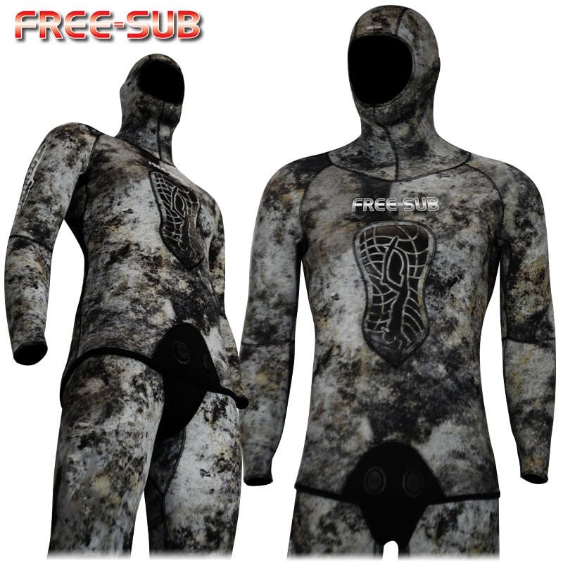 Free-Sub 5mm Ghost Dark Avcı Serbest Dalış Elbisesi