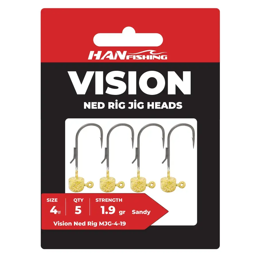 Hanfish Vision Ned Rig Sandy SDY-2-3.3 gr