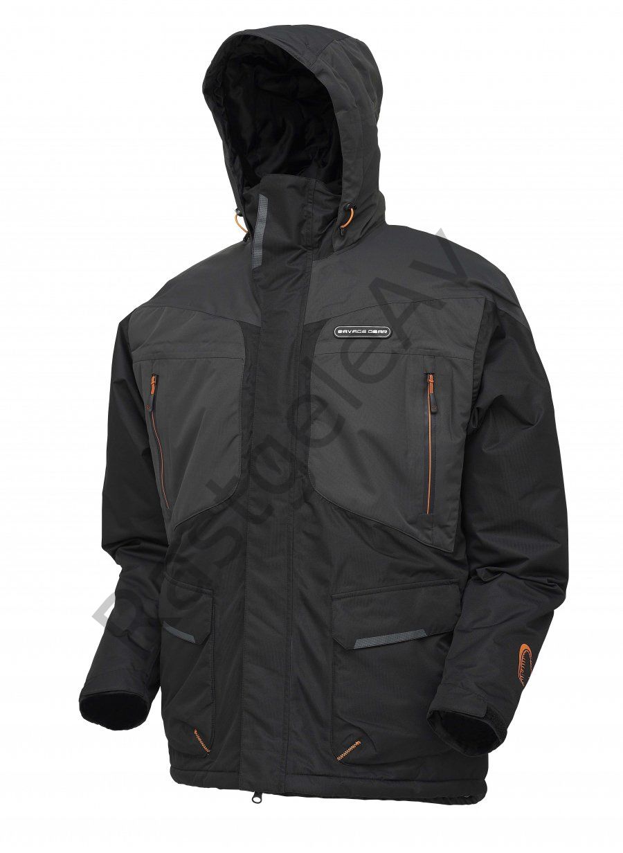 Savage Gear Heatlite Thermo Jacket Black Ink/Grey XXL