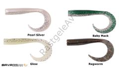 Savage gear LB Sandeel Curltail 10 cm 5 Adet Suni Yem Pearl Silver