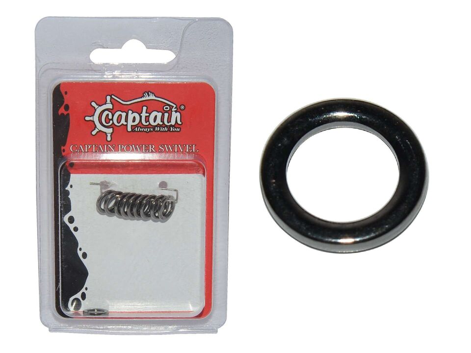 Captain 5148 Jig Halkası İnox 10lu Paket Black Nikel