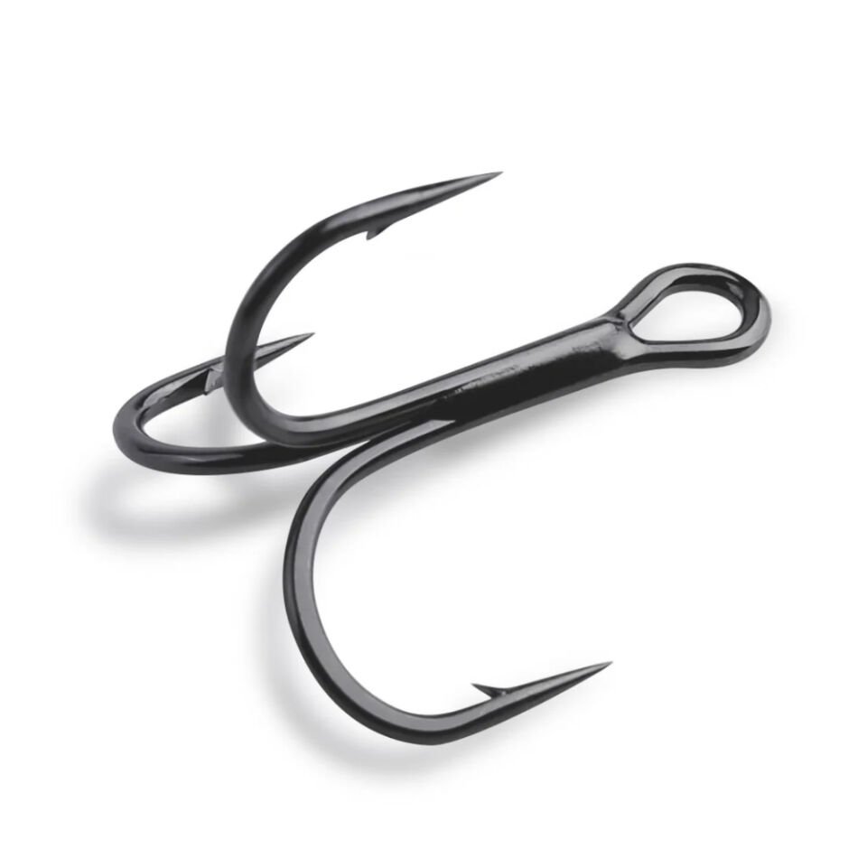 Mustad Elite Round Bend Treble TR78NP-BN Olta İğnesi METALİK SİYAH - NO:6