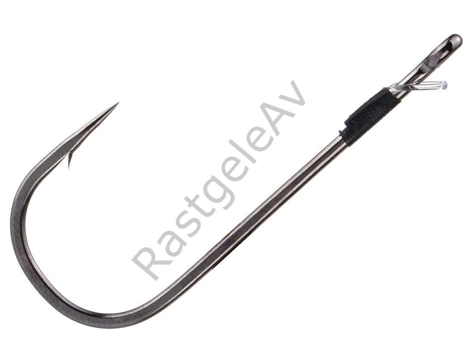 Hayabusa FPP HD Straight Güçlendirilmiş Delikli Lüfer İğnesi Black Nikel