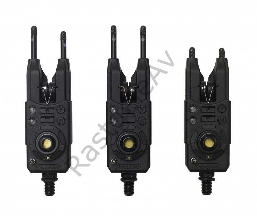 Prologic Fulcrum RMX Pro Bite Alarm Presentation Set 3+1 Multi Colour