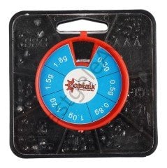 Captain Kutu Kurşun Seti 6598 Yuvarlak Yarık 100gr