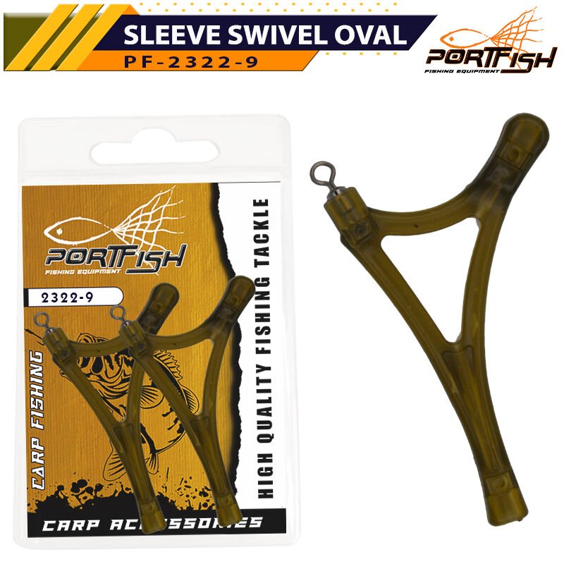 Portfish 2322-9 Sleeve Swivel Oval