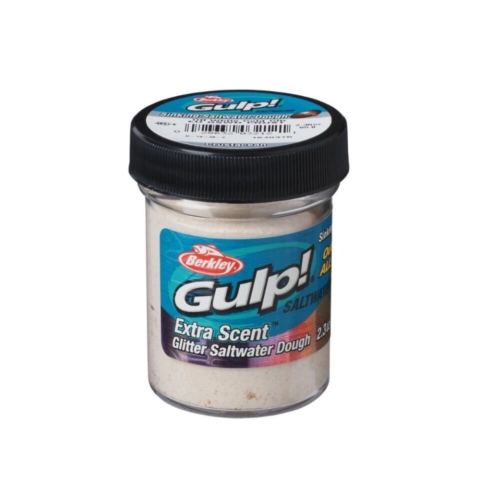 Berkley PowerBait Extra Scent Saltwater Hamur OFF WHITE-GOLD - 50GR