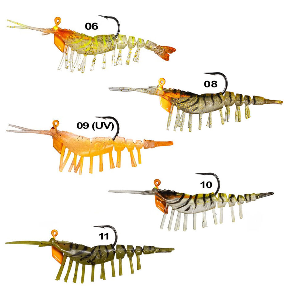 Ryuji Ayu Shrimp 7.5 Cm 7.2 Gr Silikon Karides Yem