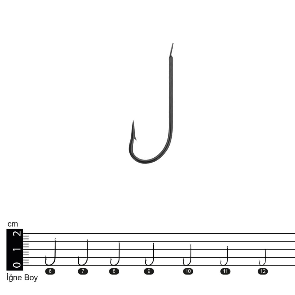 Effe İğne 1522 Siyah Carbon Dökme