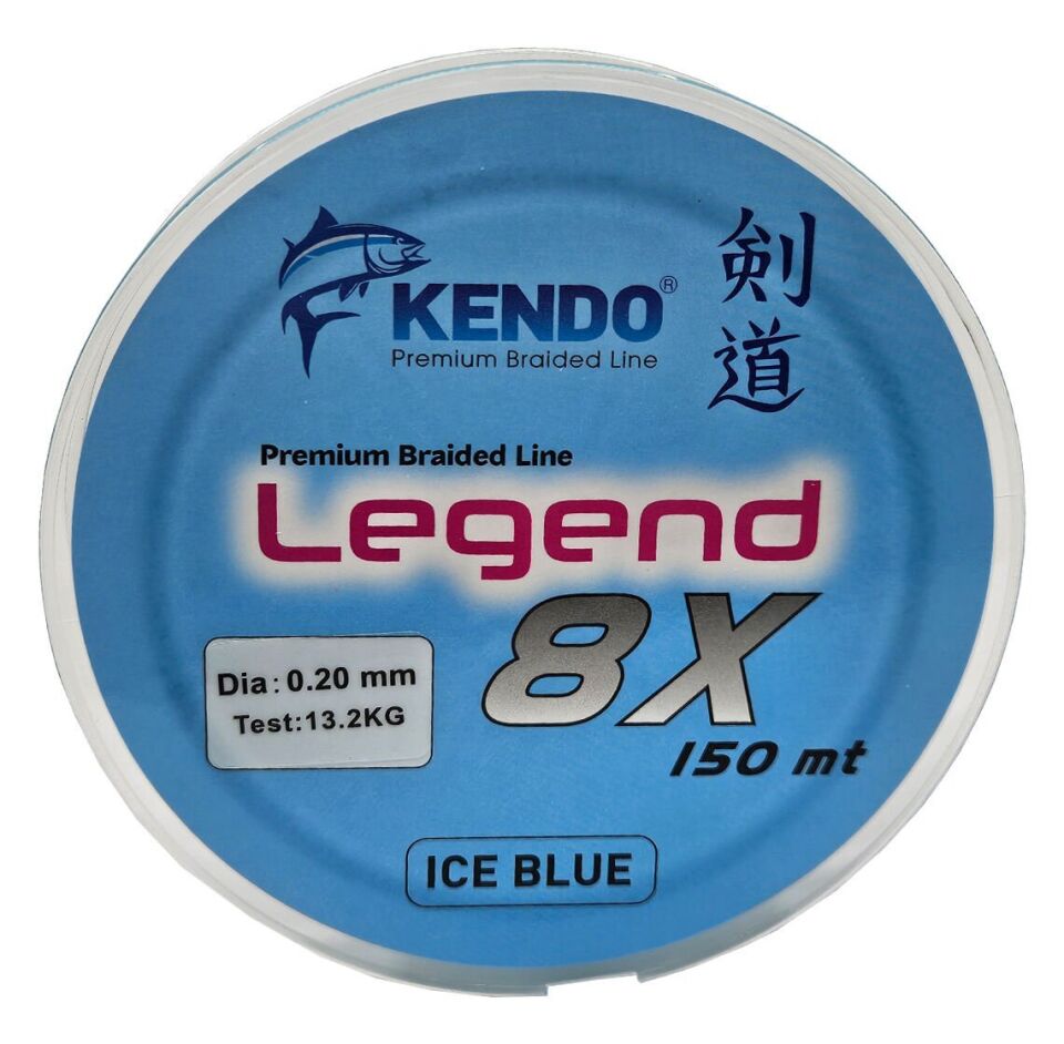 Kendo Legend X8 150M Ice Blue Örgü İp 0,20 mm