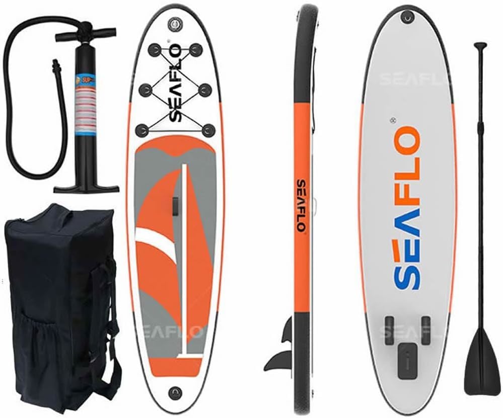 Seaflo SUP Board Stand Up Kürek Sörf Tahtası Şişirilebilir Kürek Dahil ISUP 305 cm 10