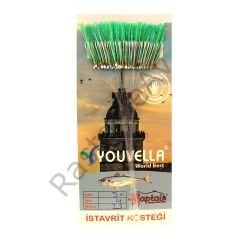 Çinekop Kösteği UV-GLOW Simli Youvella Kartonda 50 İğne 0.25mm Köstek
