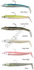 Savage gear Sandeel 16 cm 42 gr 2+1 Adet Lemon Back